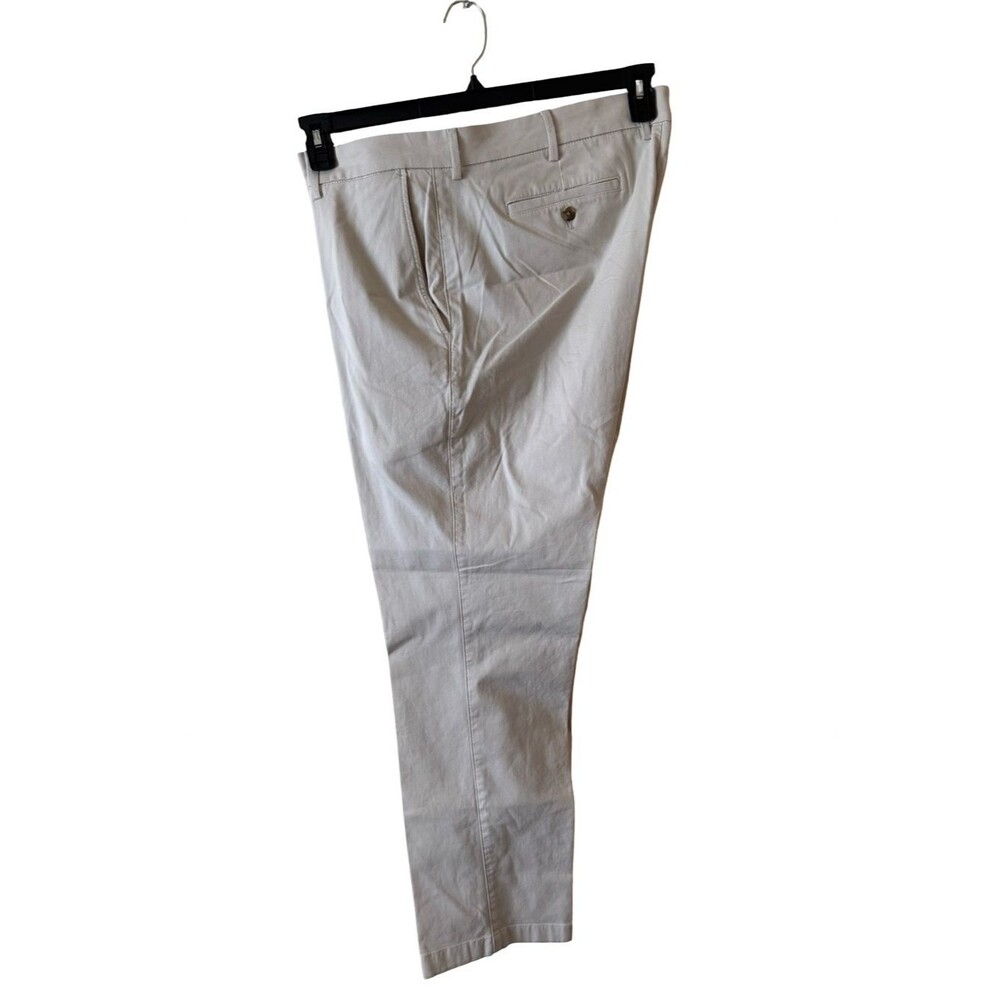 Hart Schaffner Marx Men's Chino Pants 40x32  New York Fit Stretch Ivory NWT $129